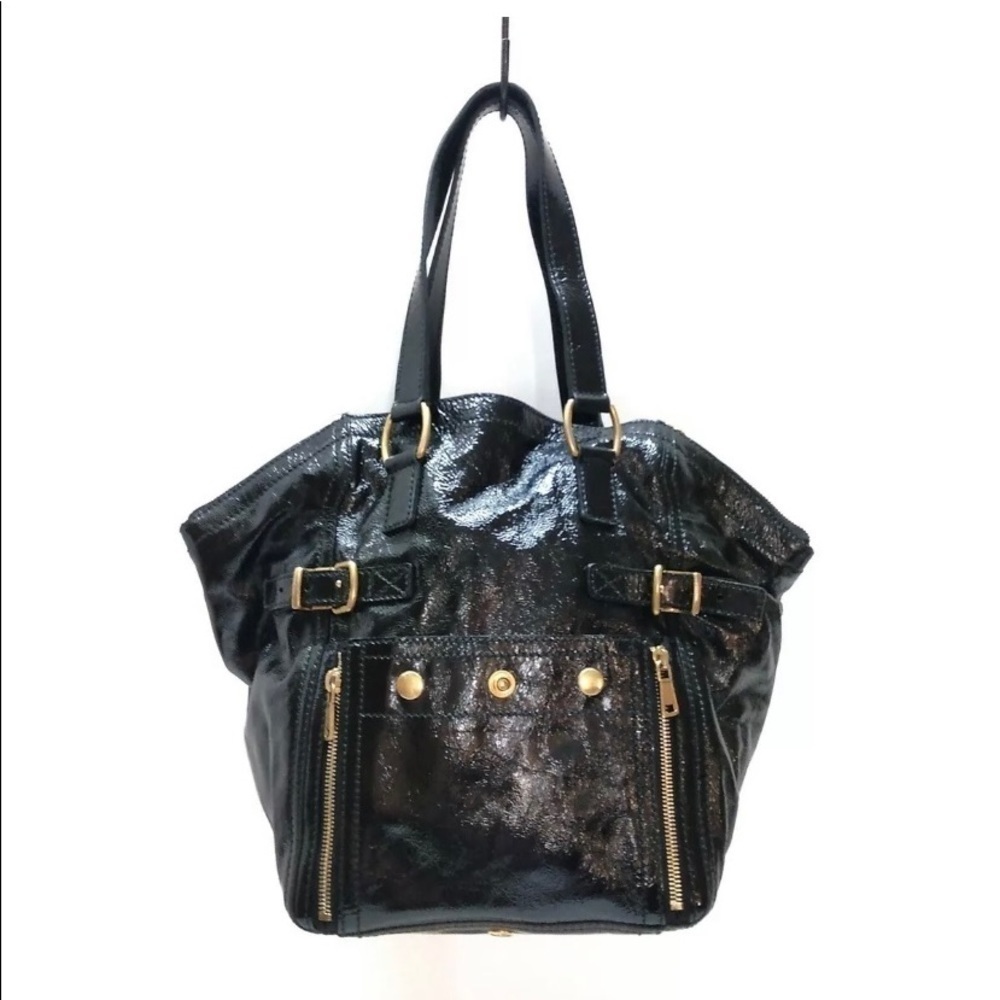 𝅺YVES Saint Laurent Ysl Rive Gauche Shoulder Bag Purse